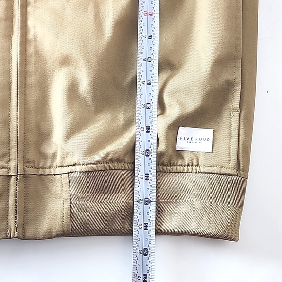 Five Four canvas bomber jacket, sz M - Picture 7 of 10